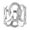 thumbnail image 1 of ARAIYA FINE JEWELRY 925 Sterling Silver Round-shape Diamond Fashion Ring (1/6 cttw, I2-I3 Clarity, I-J Color) Size 5, 1 of 5
