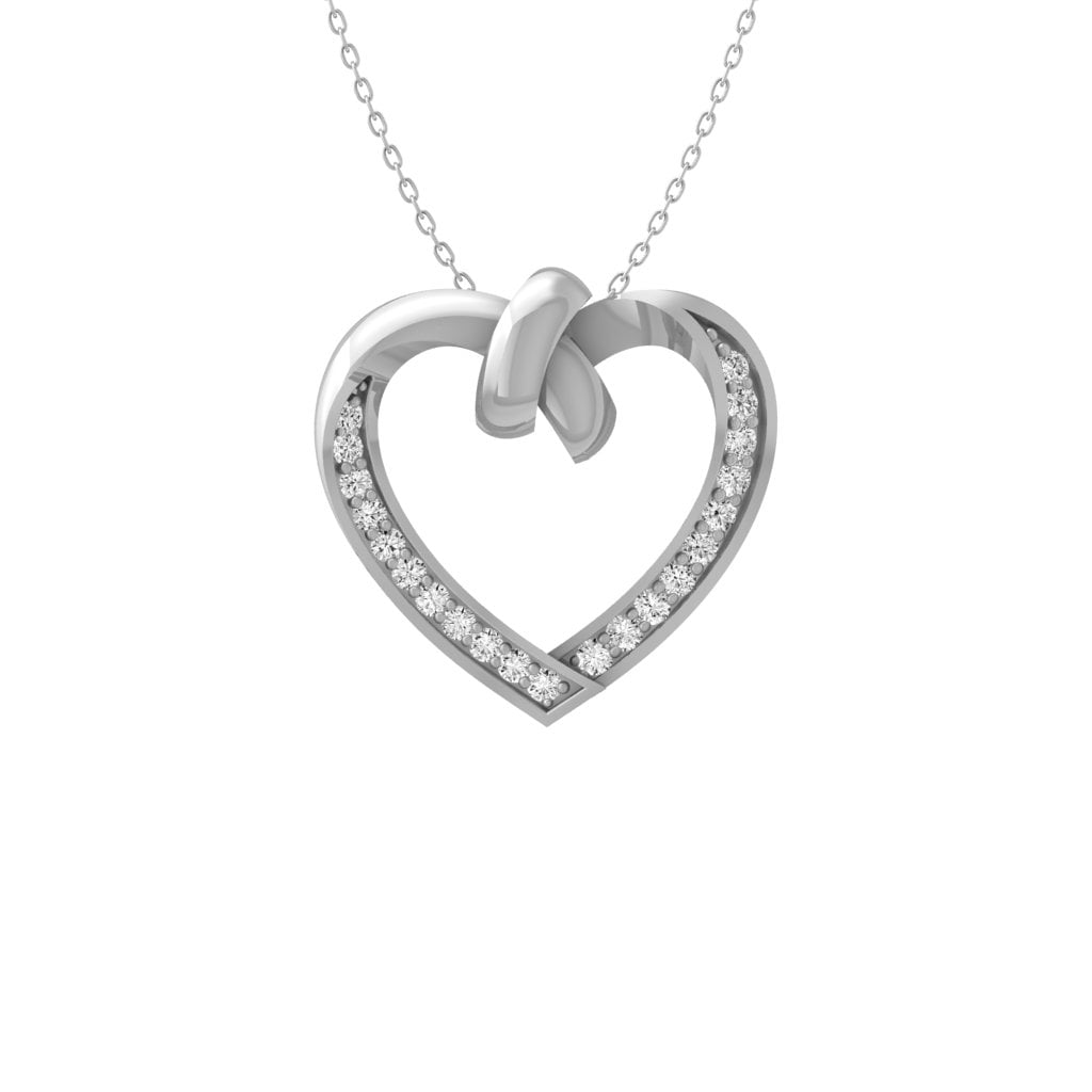 .925 Sterling Silver 4.0 Cttw Diamond 2-1/4