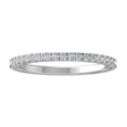 thumbnail image 1 of ARAIYA FINE JEWELRY Sterling Silver Diamond Wedding Band Ring (3/8 cttw, I-J Color, I2-I3 Clarity) Size 7, 1 of 6