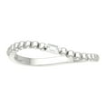 thumbnail image 1 of ARAIYA FINE JEWELRY Sterling Silver Lab Grown Diamond Band Ring (1/20 cttw, D-F Color, VS Clarity), Size 8, 1 of 5