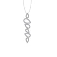 thumbnail image 1 of ARAIYA FINE JEWELRY Sterling Silver Lab Grown Diamond Fashion Pendant with Silver Cable Chain Necklace (1/3 cttw, D-F Color, VS Clarity) 18", 1 of 1