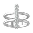 thumbnail image 1 of ARAIYA FINE JEWELRY Sterling Silver Lab Grown Diamond Wedding Band Ring (1/2 cttw, D-F Color, VS Clarity) Size 9.5, 1 of 4