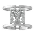 thumbnail image 1 of ARAIYA FINE JEWELRY Sterling Silver Lab Grown Diamond Wedding Band Ring (1/6 cttw, D-F Color, VS Clarity) Size 9.5, 1 of 4