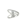 thumbnail image 1 of ARAIYA FINE JEWELRY Sterling Silver Round Cluster Lab Grown Diamond Engagement Ring (1/5 cttw, VS Clarity, D-F Color) Size 8, 1 of 4