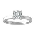 thumbnail image 1 of ARAIYA FINE JEWELRY Sterling Silver Round Diamond Engagement Ring (1 cttw, I2-I3 Clarity, I-J Color) Size 7, 1 of 5
