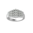 thumbnail image 1 of ARAIYA FINE JEWELRY Sterling Silver Round Lab Grown Diamond Band Ring (1 cttw, VS Clarity, D-F Color) Size 8, 1 of 4