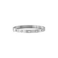 thumbnail image 1 of ARAIYA FINE JEWELRY Sterling Silver Round and Marquise, Oval-shape Lab-Grown Diamond Bangle (1 1/5 cttw, D-F Color, VS1 Clarity) 7 Inch, 1 of 6