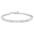thumbnail image 1 of ARAIYA JEWELRY 10k White Gold Diamond Tennis Bracelet (5 3/4 Cttw, I-J/ I2-I3), 7", 1 of 5