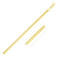 thumbnail image 1 of ARAIYA FINE JEWELRY 14K Yellow Gold 4.57 mm Solid Diamond Cut Round Franco Chain 24'' for Unisex, 1 of 4