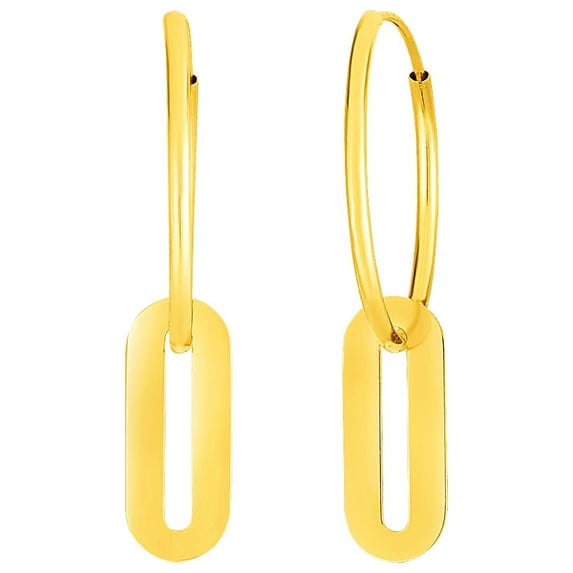 ARAIYA JEWELRY 14K Yellow Gold Huggie Hoop Earrings for Women