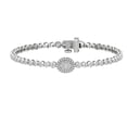 thumbnail image 1 of Araiya Fine Jewelry Sterling Silver Diamond Tennis Bracelet (2 1/2 Cttw, I-J/ I2-I3), 7", 1 of 7