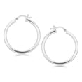 thumbnail image 1 of ARAIYA JEWELRY Sterling Silver Hoop Earrings for Women, 1 of 3