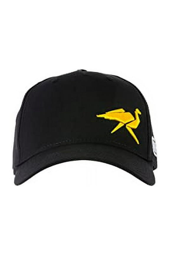 217770 Old Man Emu Performance Cap, A 3D Stitched Emu in Bright Yellow