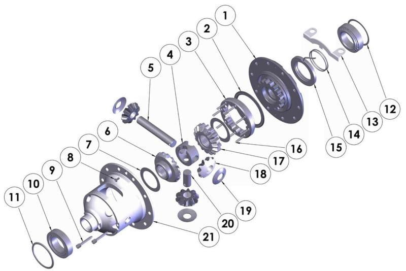 ARB 4x4 Accessories RD226 Air Locker Differential Fits select: 1993-2010 JEEP GRAND CHEROKEE, 2006-2010 JEEP COMMANDER