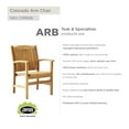 thumbnail image 1 of ARB TEAK & SPECIALTIES CHR549 Teak Arm Chair Colorado KD, 1 of 2