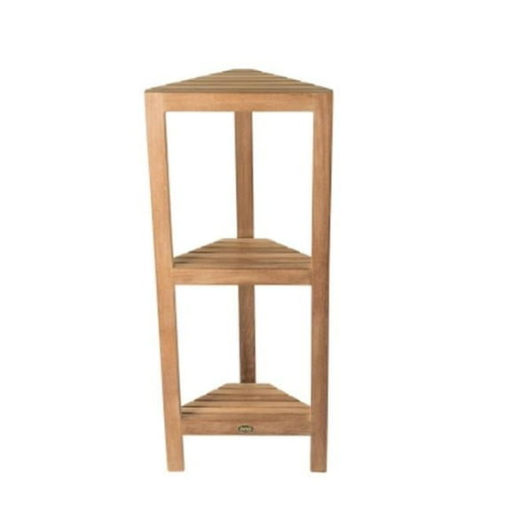 ARB Teak ACC585 3 Tier Fiji Corner Shelf - 35.5 x 14.5 x 8 in.