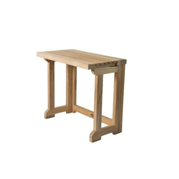 ARB Teak BEN561 Folding Shower Bench with Gateleg - 18 x 20 x 11.5 in.