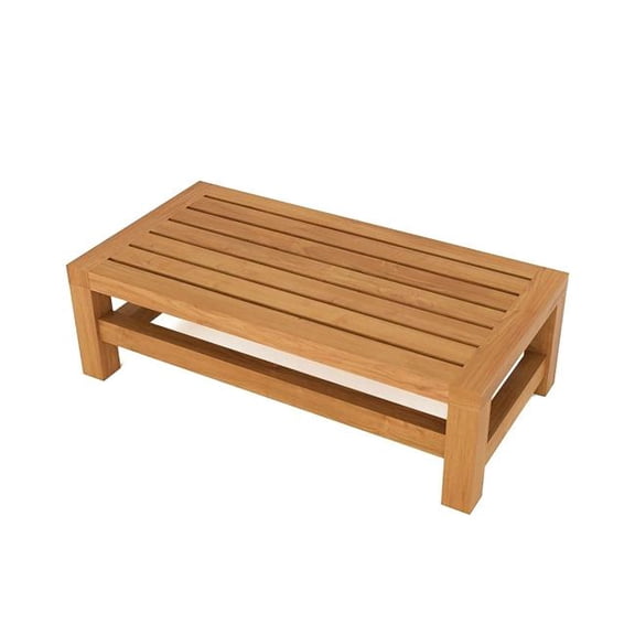 ARB Teak & Specialties  30 in. Teak Squatting Toilet Footstool