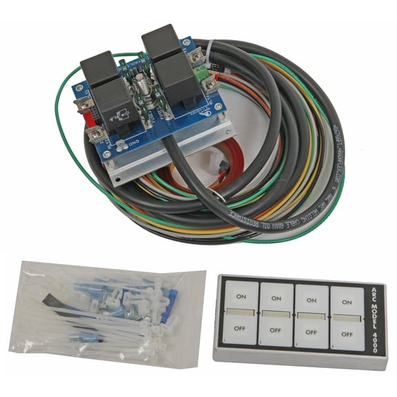 ARC 4000D Flat Touch Switch Panel 4.875" x 2.375", 4 Switches