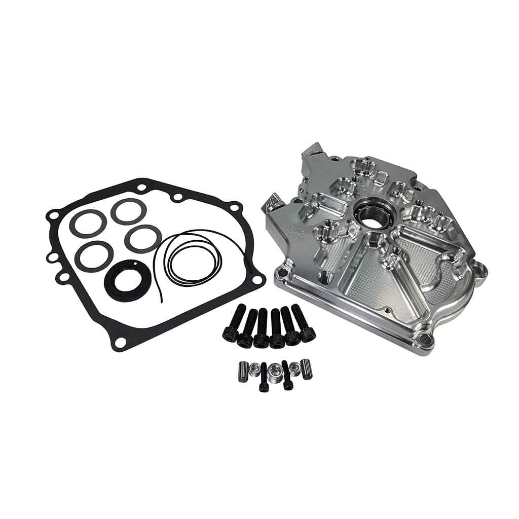 ARC RACING 6058 Dual Bearing Billet Sidecover for Predator 212cc Non-Hemi