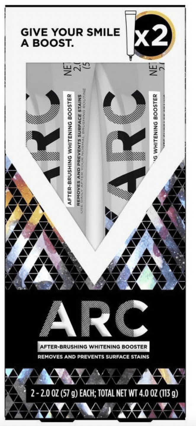 Arc after brushing whitening booster deals