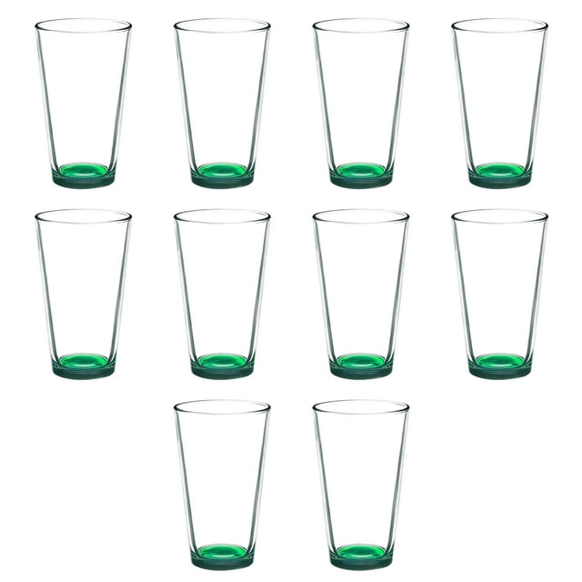 ARC Beer Pint Glasses 16 oz. Set of 10, Bulk Pack Perfect for Beer