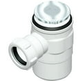 thumbnail image 1 of ARC DC5500-PVC Drain Line Connector with 2" Solvent Weld, White, 1 of 1