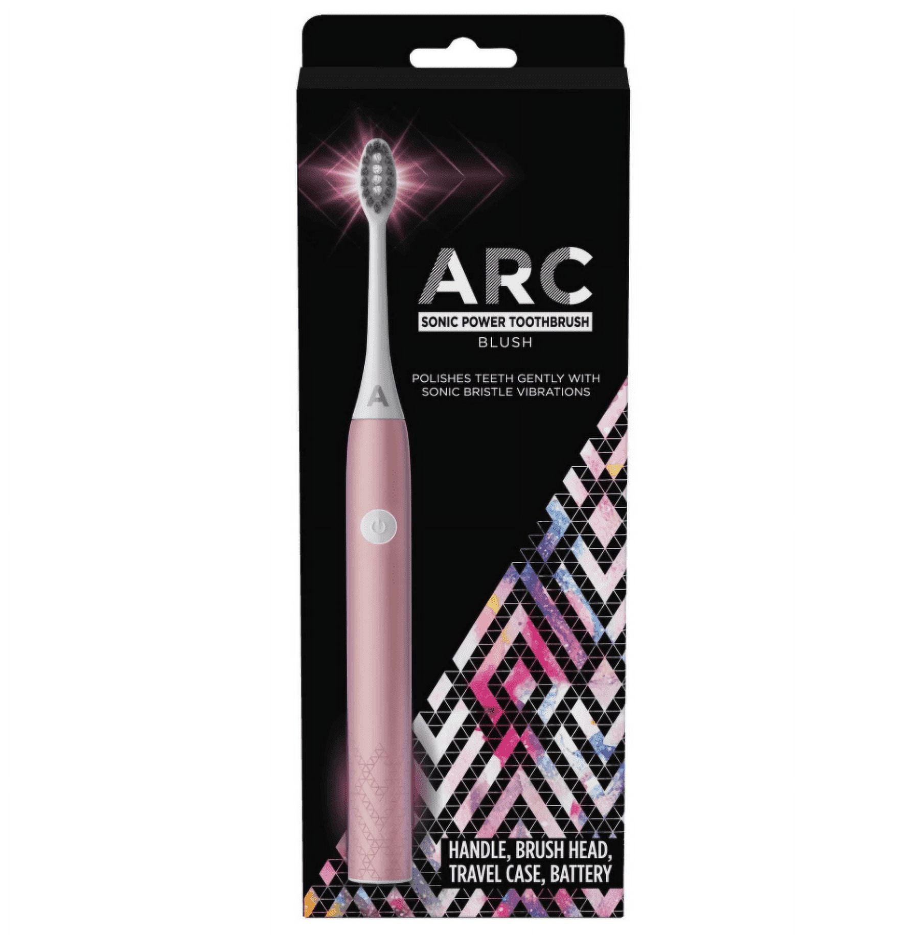 ARC Oral Care Metal Sonic Power Toothbrush + Travel Case