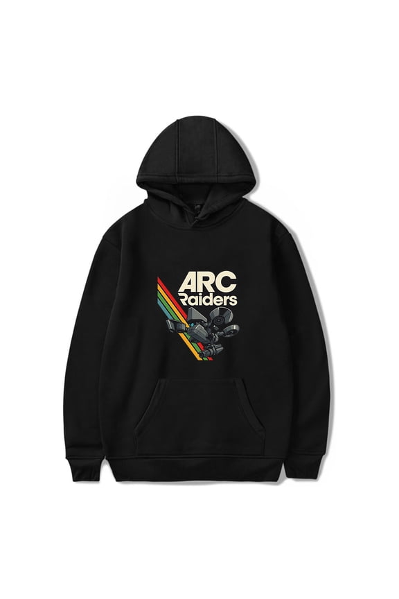 ARC Raiders Merch Drones Character Hoodie Long Sleeve Video Game Pullovers Funny Casual Outfits Unisex