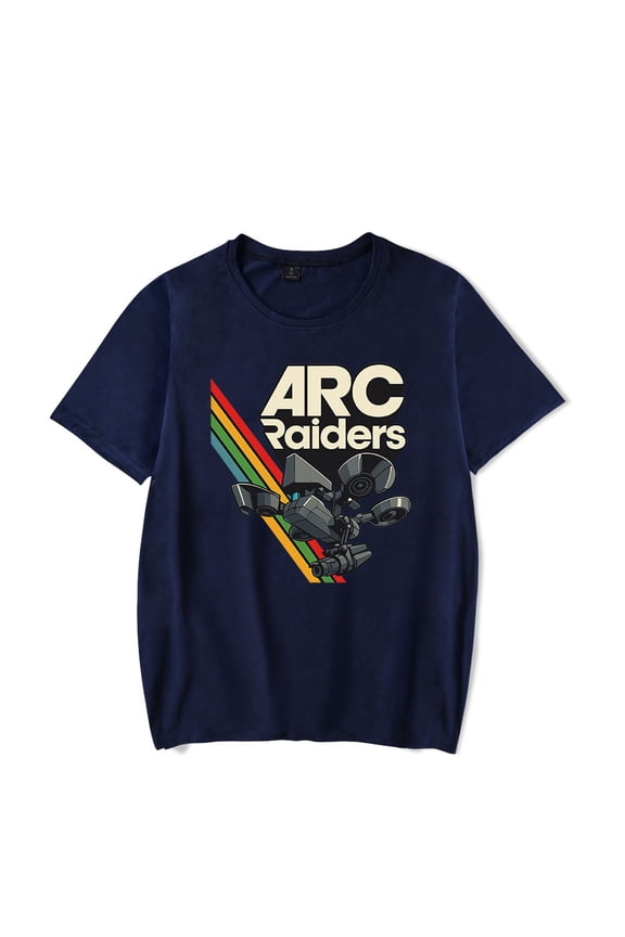ARC Raiders Merch Drones Character T-Shirt Video Game Cute Short Sleeve Unisex Funny Clothing For Summer