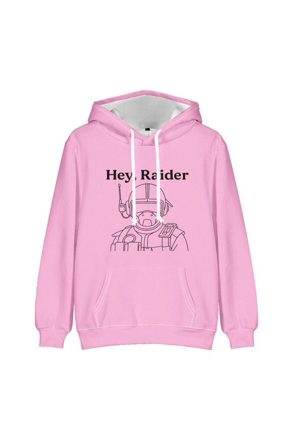 ARC Raiders Merch Hey Raiders Classic Hoodie Long Sleeve Pullovers Funny Casual Outfits Unisex