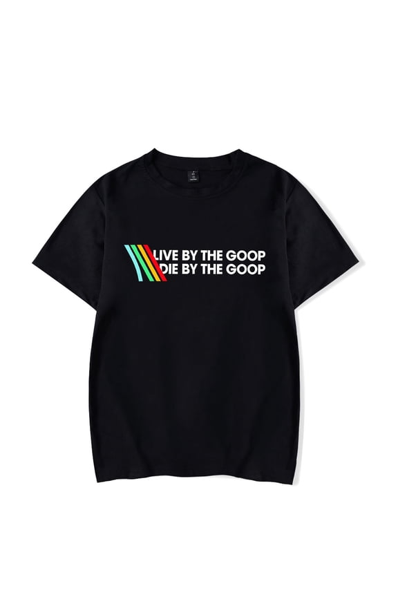 ARC Raiders Merch Live By The Goop Die By The Goop T-Shirt Video Game Short Sleeve Graphic Unisex Funny Clothing For Summer