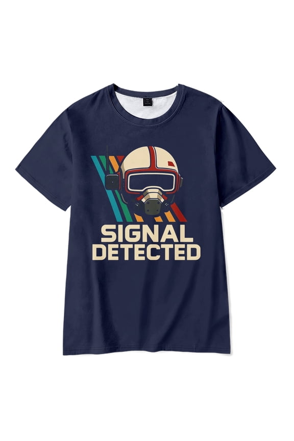 ARC Raiders Merch Signal Detected T-Shirt Video Game Short Sleeve Graphic Unisex Funny Clothing For Summer