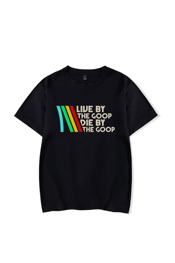 ARC Raiders Merch Streetwear Live By The Goop Die By The Goop Funny T-Shirt Video Game Short Sleeve Graphic Unisex Clothing For Summer Shirt