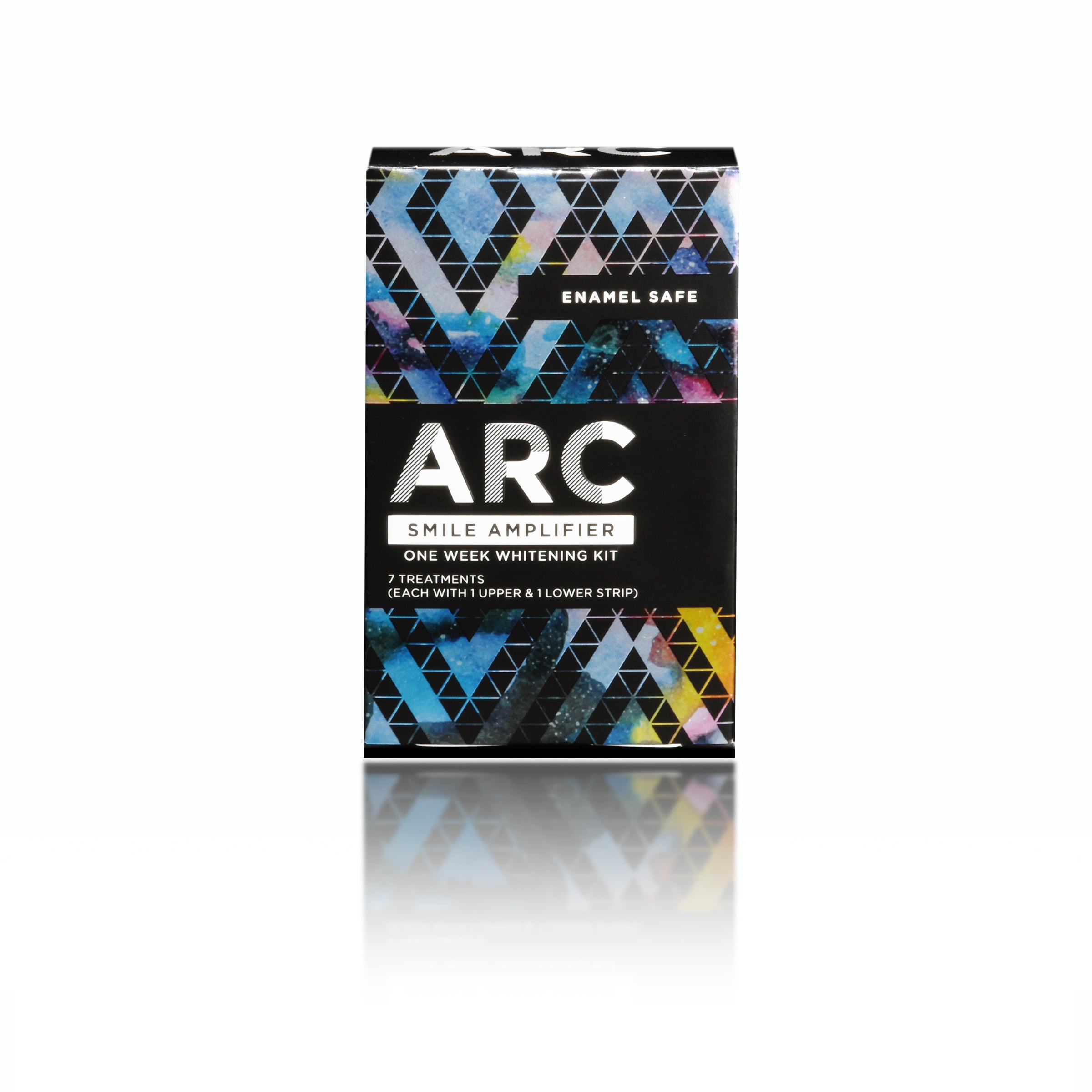 ARC Smile Amplifier Teeth Whitening Strips Kit, 7 Treatments,