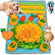 ARC Snuffle Mat for Dogs with Free Dog Leash, 32 20 Pet Mat for Large Dogs and Cats Gift Snuffle Mat Interactive Dog Feeding Mat Help Mental Stimulation and Stress Relief