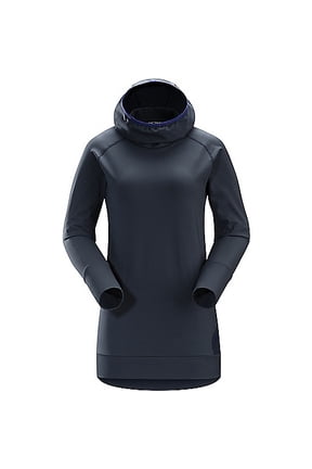 VERTICES HOODY WOMEN'S - SIZE: WOMEN S - BLACK SAPPHIRE