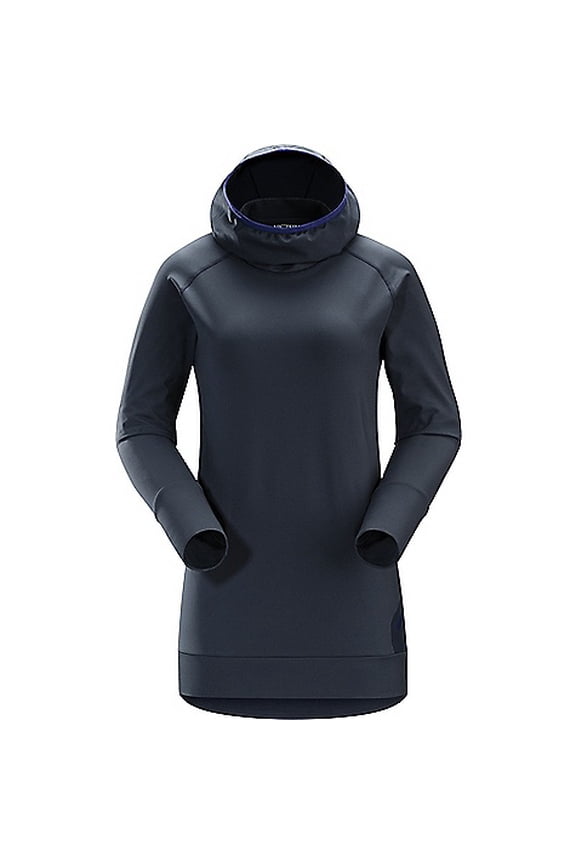 VERTICES HOODY WOMEN'S - SIZE: WOMEN S - BLACK SAPPHIRE