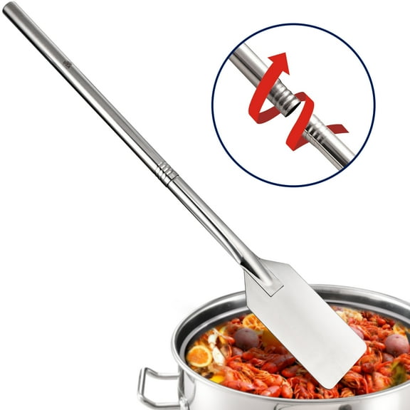 ARC USA 36" Stainless Steel Crawfish Mixing Paddle for Commercial Cooking