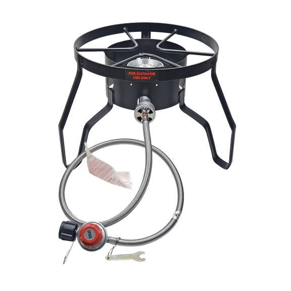 ARC USA 3831S Outdoor Propane Burner Cast Iron Turkey Fryer Camping Stove 37,000 BTU/H