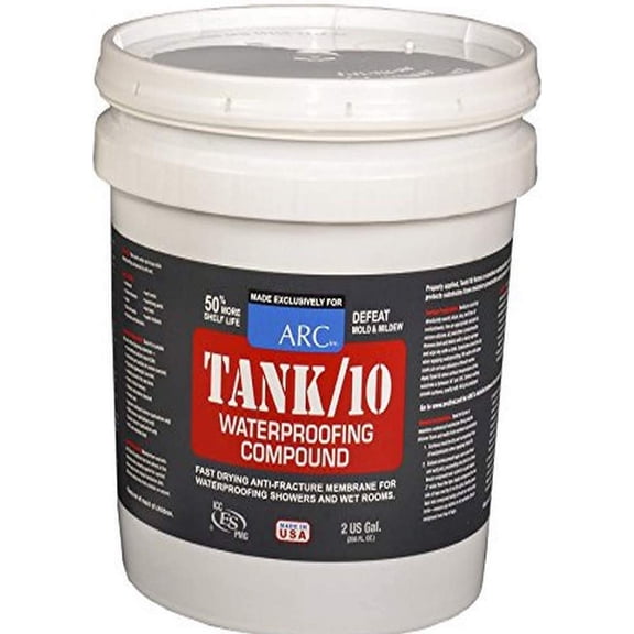 ARC WP2002-TNK Tank 10 Waterproofing Compound, 2-Gallon