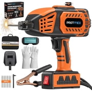 110V Handheld ARC Welder Machine Portable IGBT Inverter Welding Gun with 20 Rods Complete Kit for Home DIY Repair