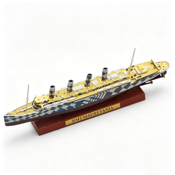 ARCADORA 1:1250 Scale Ocean Liner Model 19Cm Length Alloy Plastic Material With Display Stand For Maritime Collection Desktop Display