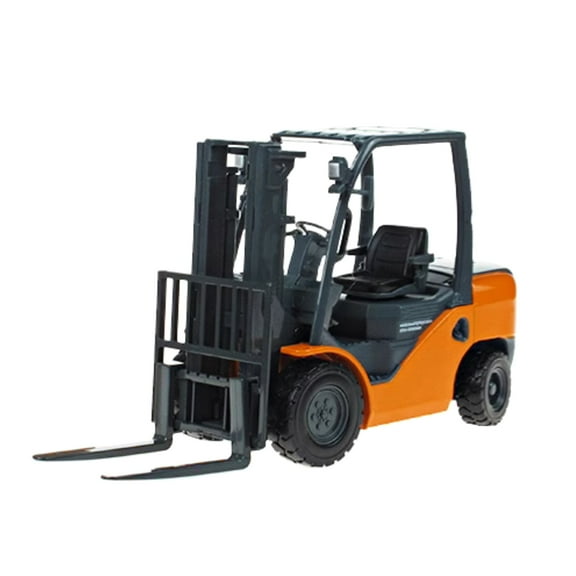 ARCADORA 1:20 Scale Alloy Forklift Model with Cardboard Box Detailed Replica 7.4 Long for Display