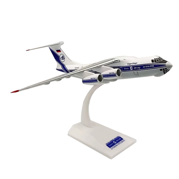 ARCADORA 1:200 Scale Soviet Russia Ilyushin IL-76 Transport Aircraft ABS Model With Display Stand For Collection Decoration