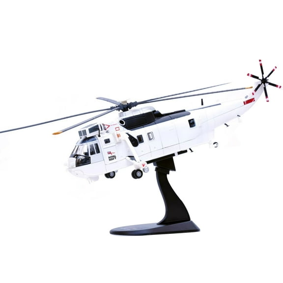 ARCADORA 1/72 Scale Sea King HC 4 Helicopter Model UK Royal Navy Peacekeeping Alloy Diecast Collection Display Gift