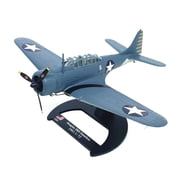 ARCADORA 1/72 Scale Wwii Us Navy Sbd Dauntless Dive Bomber Model Diecast Alloy Plastic With Display Stand For Military Collection