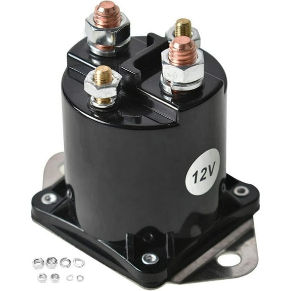 ARCADORA 12V Starter Relay Solenoid for Club Car for DS Precedent Golf Carts 1984 Up Replaces 1013609 1012275 Easy Install Tested Quality