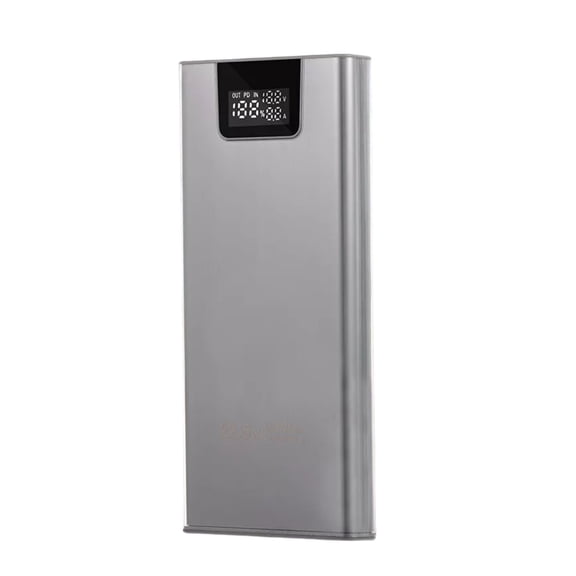 ARCADORA 18650 Battery Power Bank Case Solderless 22.5W Fast Charge Digital Display for Outdoor Shopping School Home Portable Power Supply