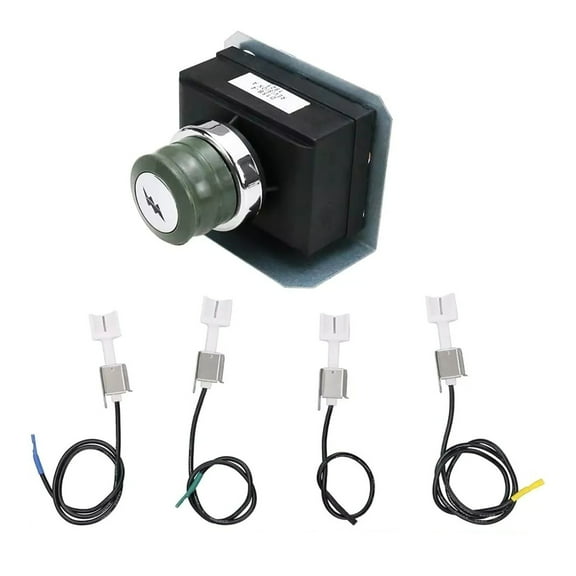 ARCADORA 330 Grill Igniter Kit EP310 E330 S310 S330 Front Control Replaces 66836 1 Module 4 Wires for Weber